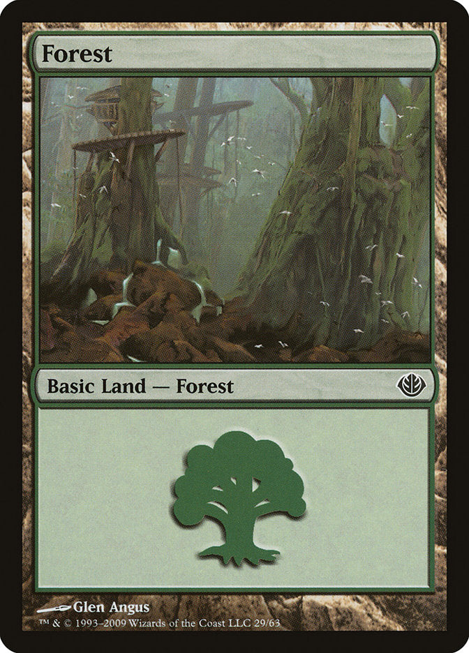 Forest (29) [Duel Decks: Garruk vs. Liliana] | Game Master's Emporium (The New GME)