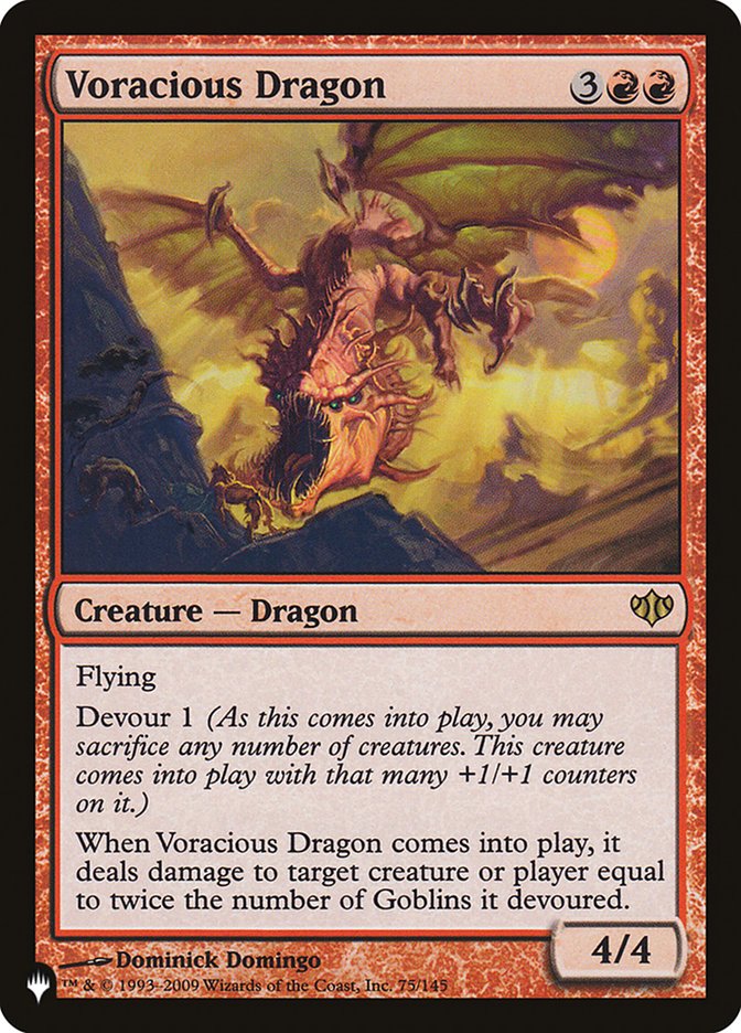 Voracious Dragon [The List] | Game Master's Emporium (The New GME)