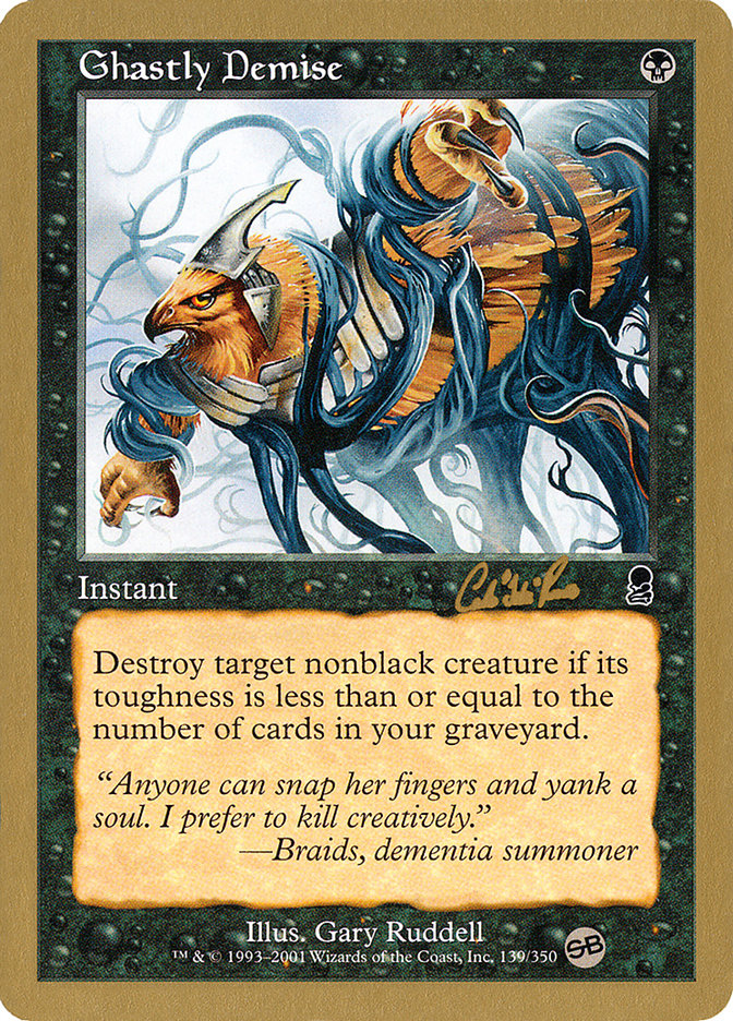 Ghastly Demise (Carlos Romao) (SB) [World Championship Decks 2002] | Game Master's Emporium (The New GME)