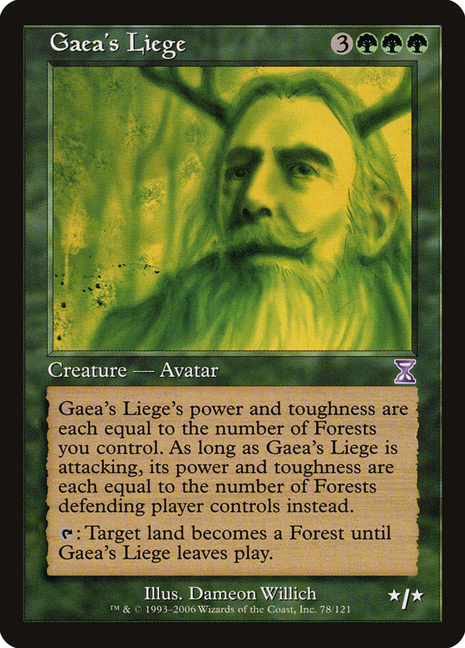 Gaea's Liege [Time Spiral Timeshifted] | Game Master's Emporium (The New GME)