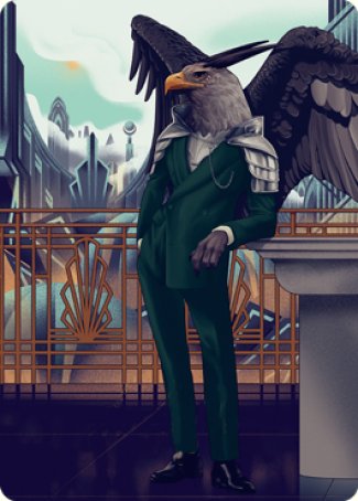 Falco Spara, Pactweaver 2 Art Card [Streets of New Capenna Art Series] | Game Master's Emporium (The New GME)