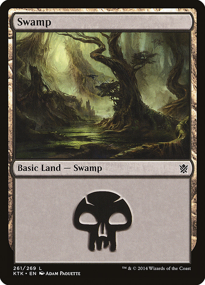 Swamp (261) [Khans of Tarkir] | Game Master's Emporium (The New GME)