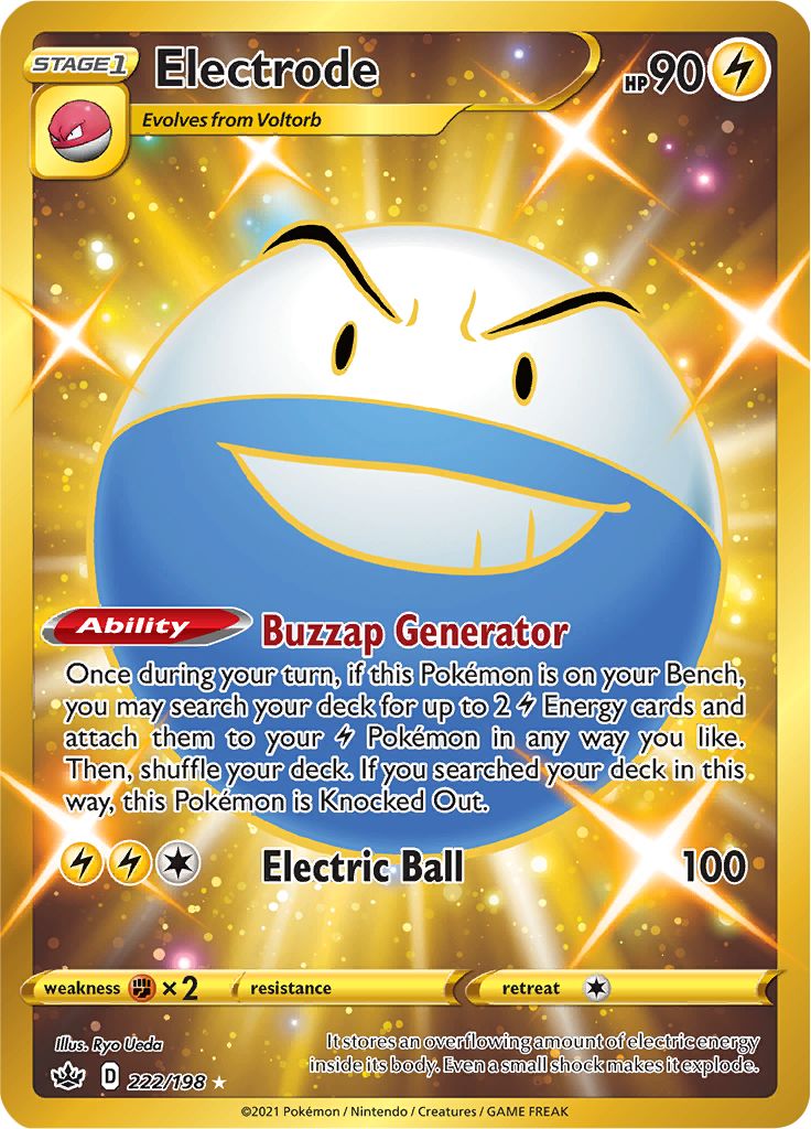 Electrode (222/198) [Sword & Shield: Chilling Reign] | Game Master's Emporium (The New GME)