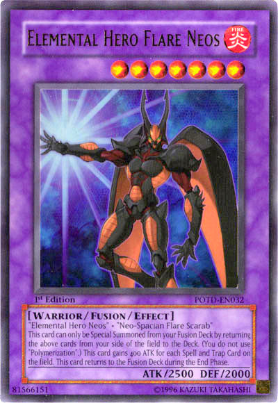 Elemental Hero Flare Neos [POTD-EN032] Ultra Rare | Game Master's Emporium (The New GME)