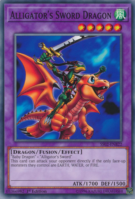 Alligator's Sword Dragon [SS02-ENB22] Common | Game Master's Emporium (The New GME)