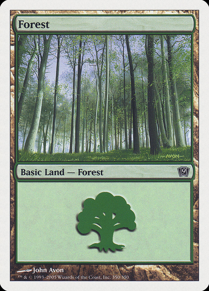 Forest (350) [Ninth Edition] | Game Master's Emporium (The New GME)