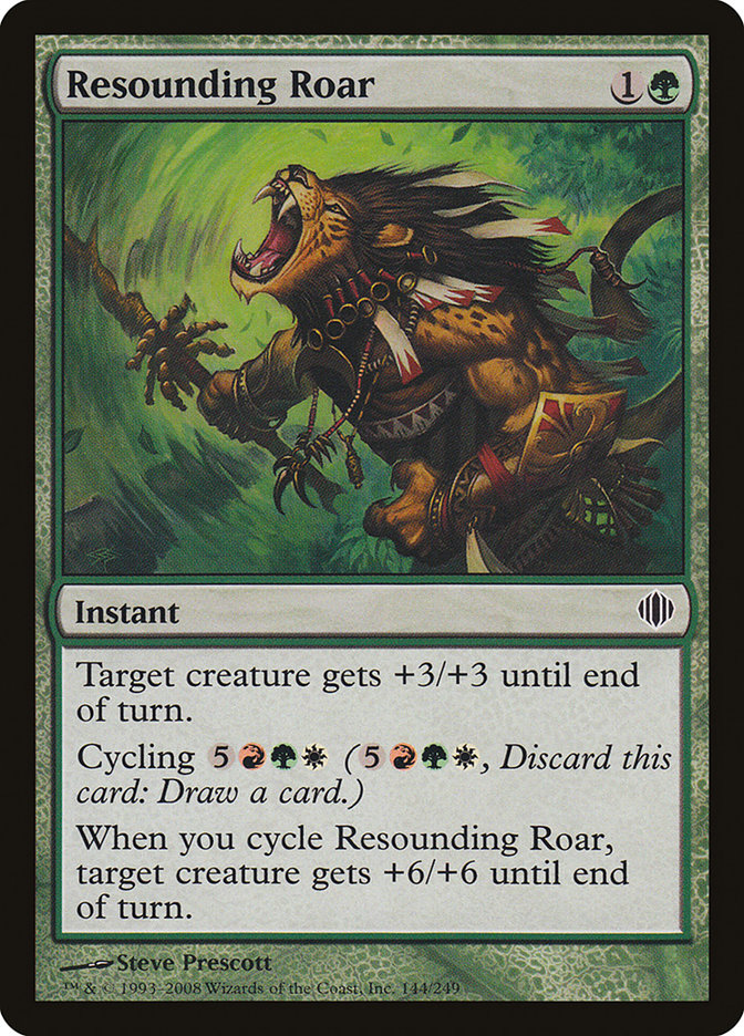 Resounding Roar [Shards of Alara] | Game Master's Emporium (The New GME)