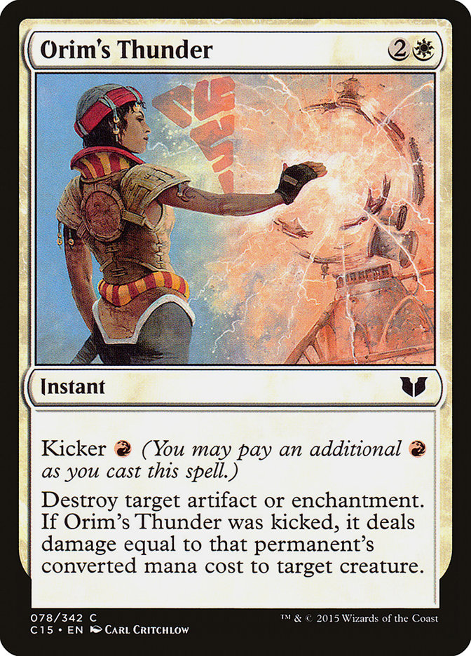 Orim's Thunder [Commander 2015] | Game Master's Emporium (The New GME)