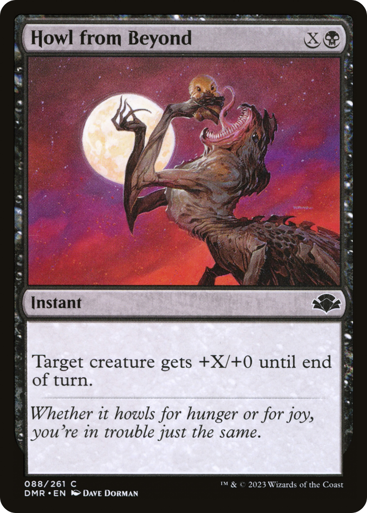 Howl from Beyond [Dominaria Remastered] | Game Master's Emporium (The New GME)