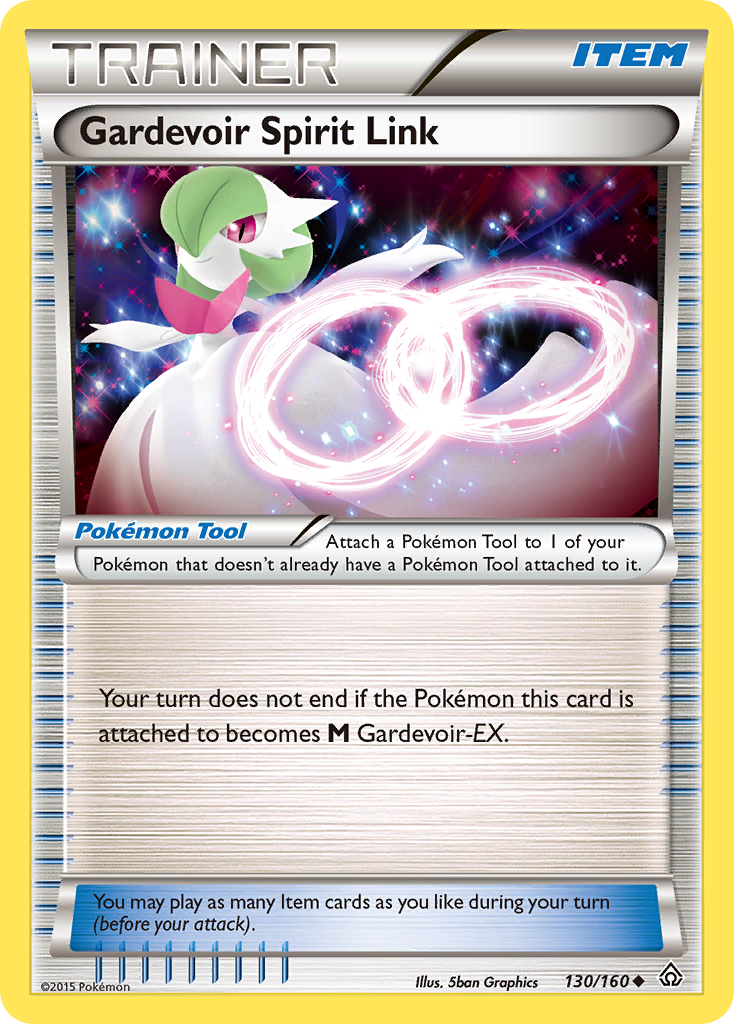 Gardevoir Spirit Link (130/160) [XY: Primal Clash] | Game Master's Emporium (The New GME)