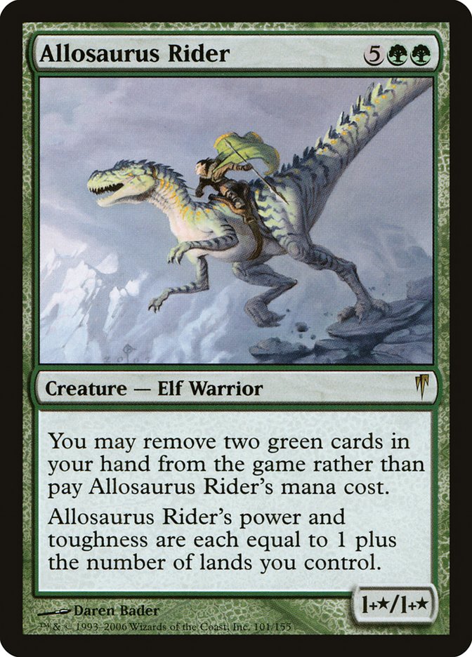 Allosaurus Rider [Coldsnap] | Game Master's Emporium (The New GME)