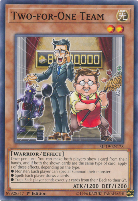 Two-for-One Team [MP19-EN178] Common | Game Master's Emporium (The New GME)