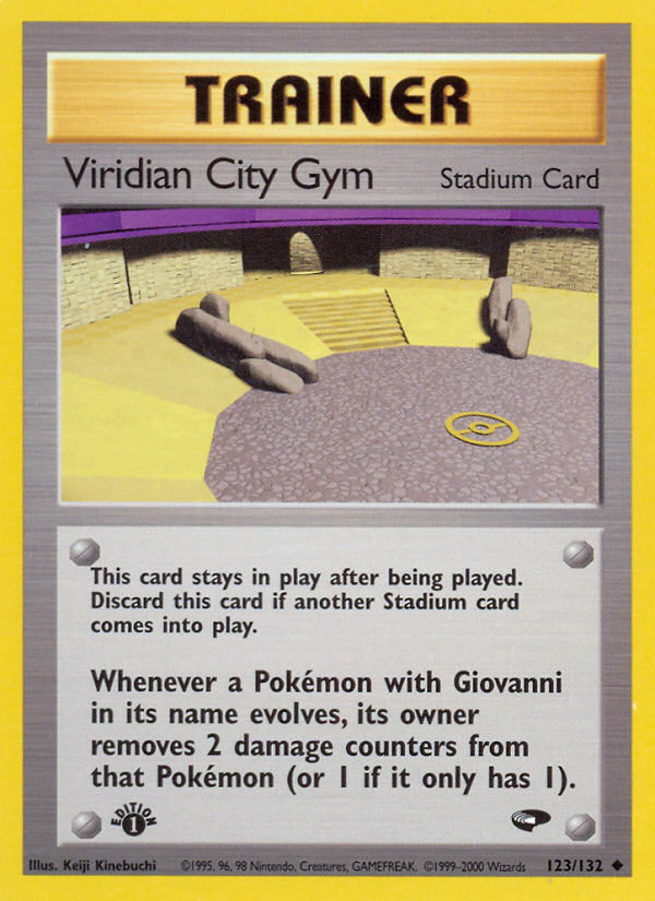 Viridian City Gym (123/132) [Gym Challenge 1st Edition] | Game Master's Emporium (The New GME)