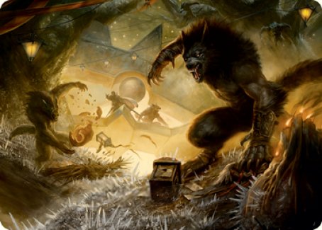 Storm the Festival Art Card [Innistrad: Midnight Hunt Art Series] | Game Master's Emporium (The New GME)