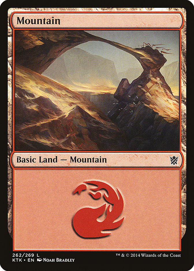 Mountain (262) [Khans of Tarkir] | Game Master's Emporium (The New GME)