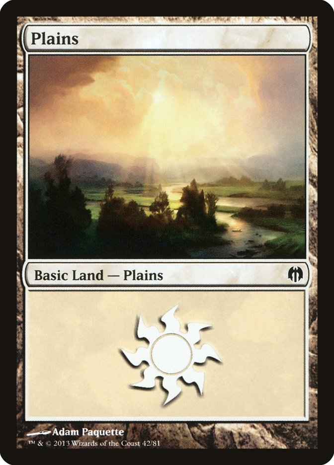 Plains (42) [Duel Decks: Heroes vs. Monsters] | Game Master's Emporium (The New GME)