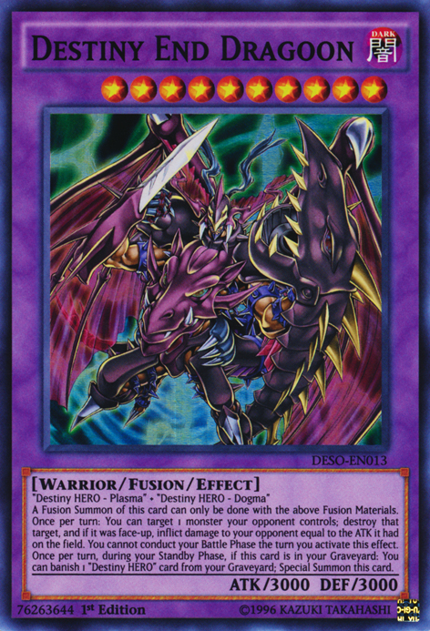 Destiny End Dragoon [DESO-EN013] Super Rare | Game Master's Emporium (The New GME)
