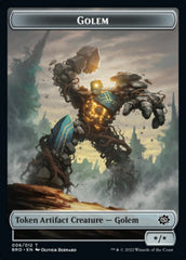Powerstone // Golem Double-Sided Token [The Brothers' War Tokens] | Game Master's Emporium (The New GME)
