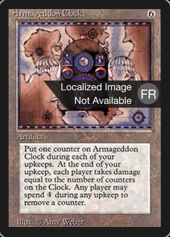 Armageddon Clock [Foreign Black Border] | Game Master's Emporium (The New GME)