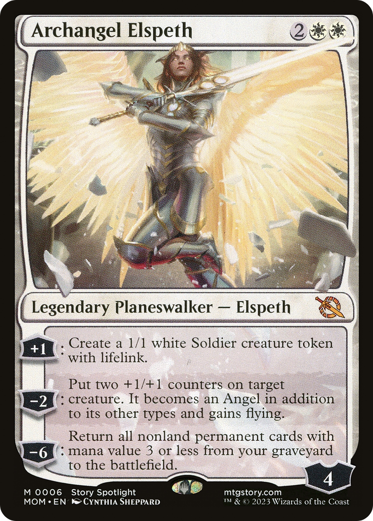 Archangel Elspeth [March of the Machine] | Game Master's Emporium (The New GME)