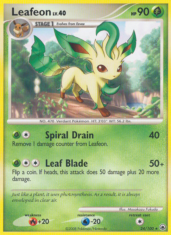 Leafeon (24/100) [Diamond & Pearl: Majestic Dawn] | Game Master's Emporium (The New GME)