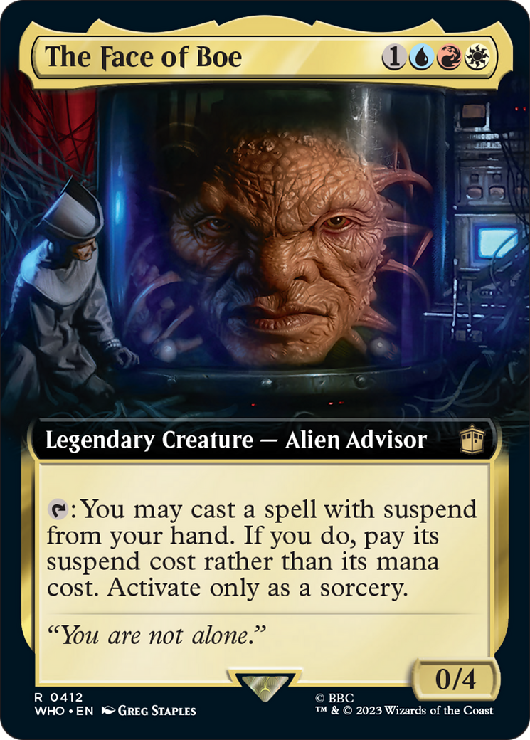 The Face of Boe (Extended Art) [Doctor Who] | Game Master's Emporium (The New GME)