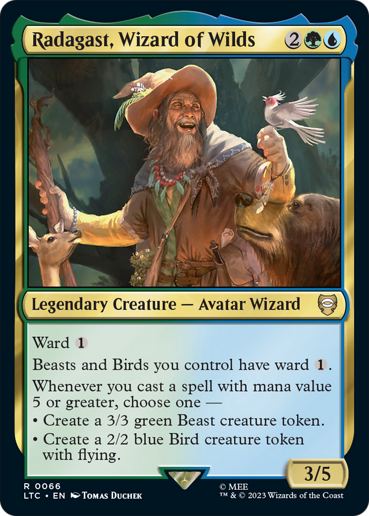 Radagast, Wizard of Wilds [The Lord of the Rings: Tales of Middle-Earth Commander] | Game Master's Emporium (The New GME)