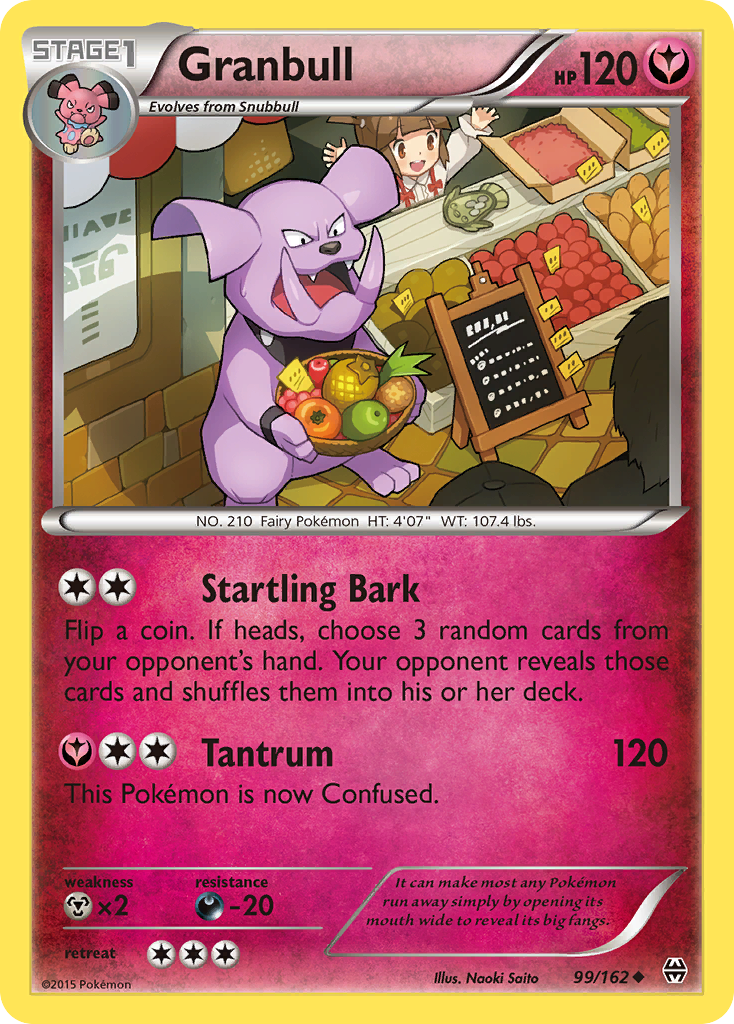 Granbull (99/162) [XY: BREAKthrough] | Game Master's Emporium (The New GME)