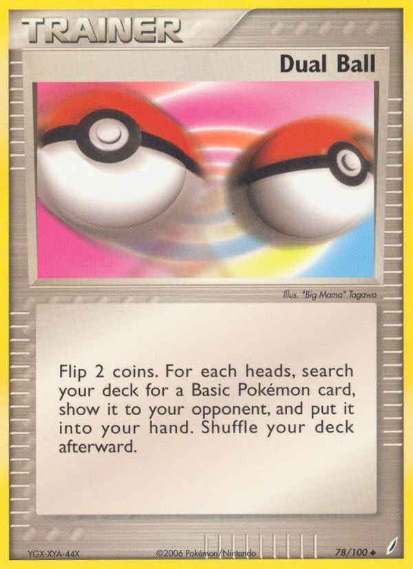 Dual Ball (78/100) [EX: Crystal Guardians] | Game Master's Emporium (The New GME)