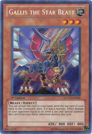 Gallis the Star Beast [LCGX-EN041] Secret Rare | Game Master's Emporium (The New GME)
