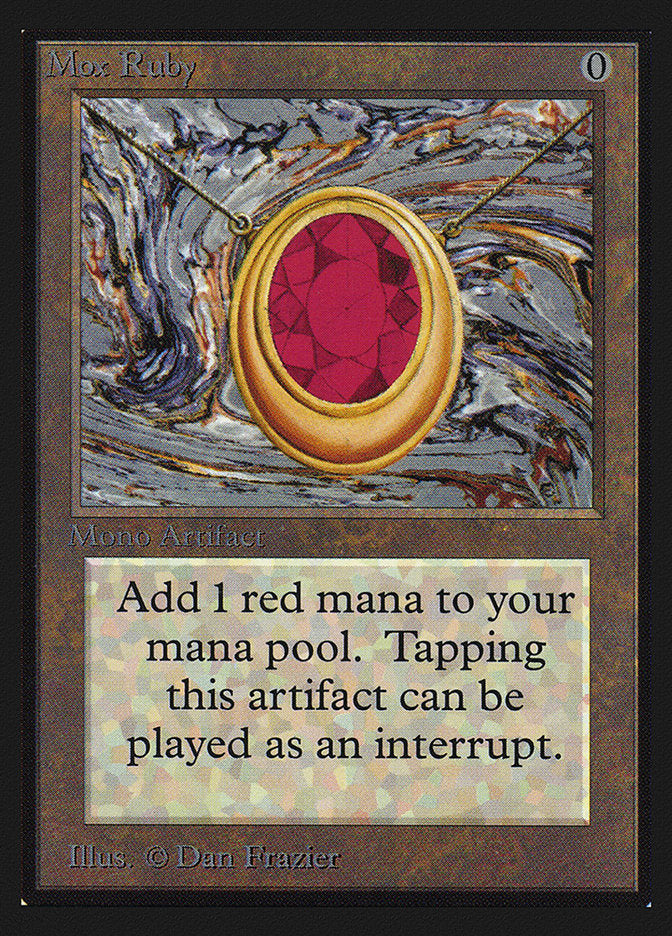 Mox Ruby [International Collectors' Edition] | Game Master's Emporium (The New GME)