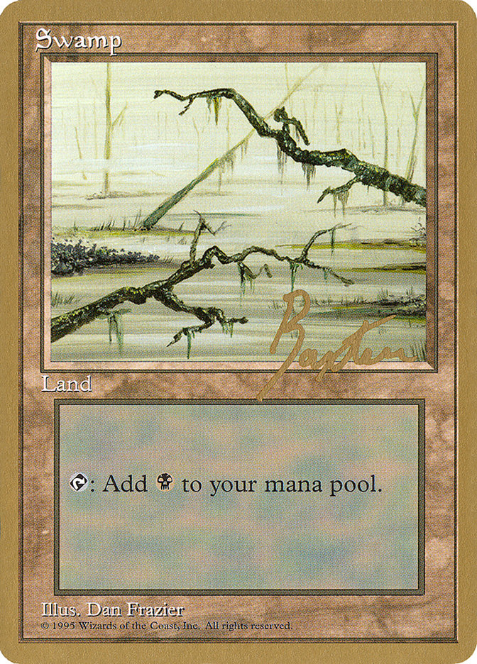 Swamp (gb371) (George Baxter) [Pro Tour Collector Set] | Game Master's Emporium (The New GME)