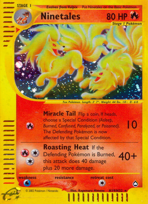 Ninetales (H19/H32) [Aquapolis] | Game Master's Emporium (The New GME)