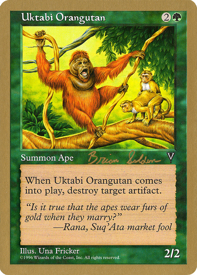 Uktabi Orangutan (Brian Selden) [World Championship Decks 1998] | Game Master's Emporium (The New GME)