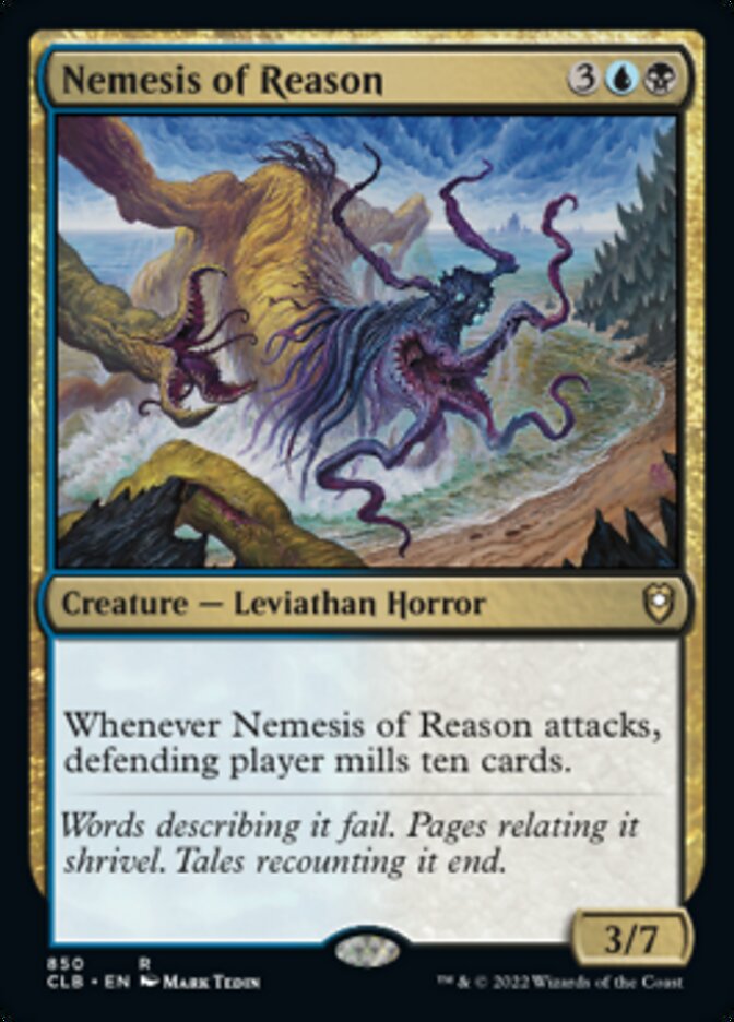 Nemesis of Reason [Commander Legends: Battle for Baldur's Gate] | Game Master's Emporium (The New GME)