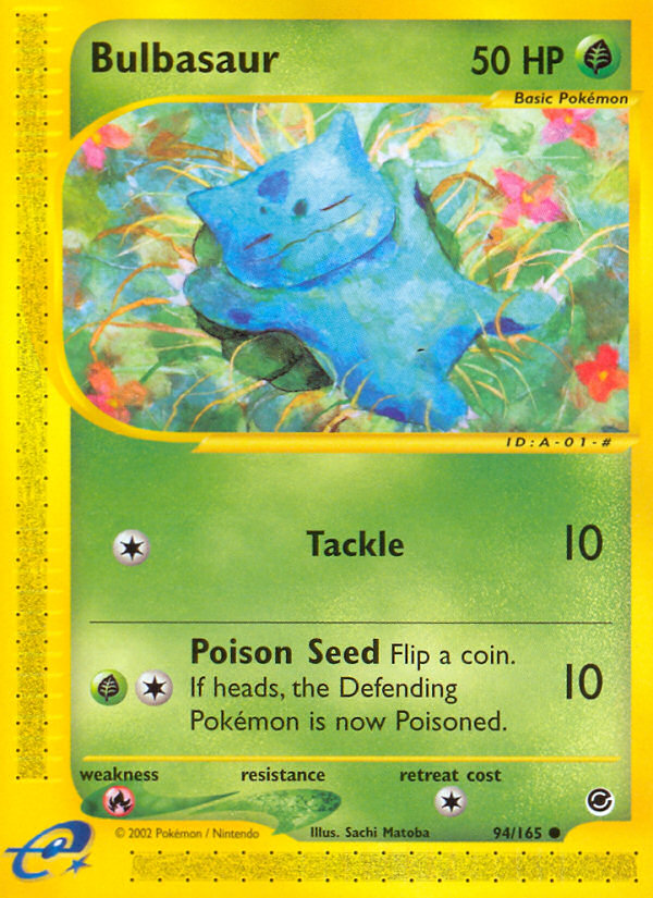 Bulbasaur (94/165) [Expedition: Base Set] | Game Master's Emporium (The New GME)