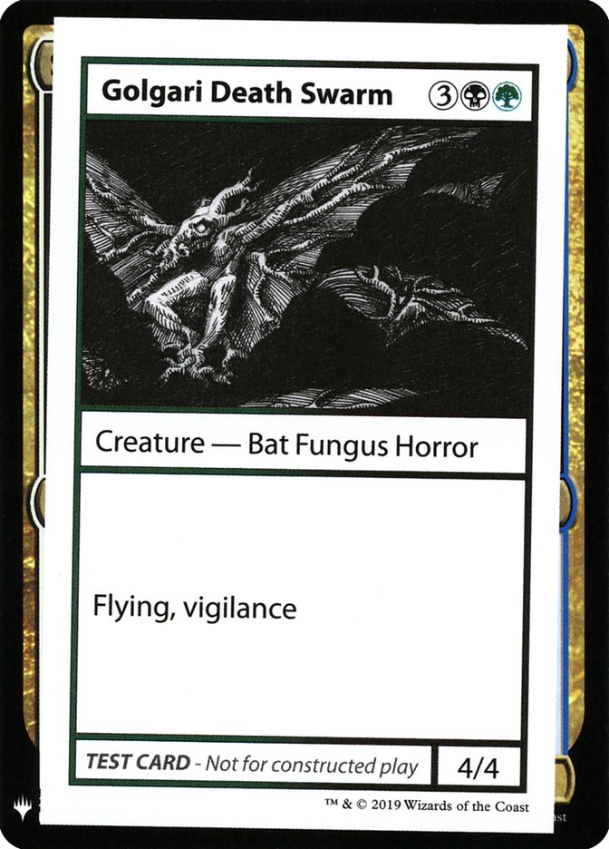 Golgari Death Swarm [Mystery Booster Playtest Cards] | Game Master's Emporium (The New GME)