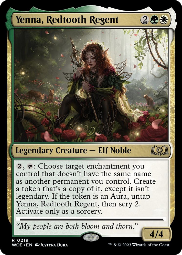 Yenna, Redtooth Regent [Wilds of Eldraine] | Game Master's Emporium (The New GME)