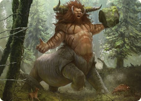 Stonehoof Chieftain Art Card [Commander Masters Art Series] | Game Master's Emporium (The New GME)