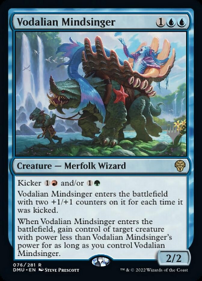 Vodalian Mindsinger (Promo Pack) [Dominaria United Promos] | Game Master's Emporium (The New GME)