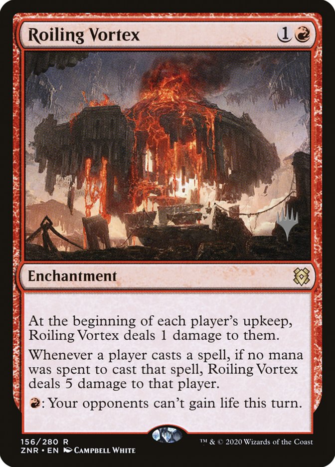 Roiling Vortex (Promo Pack) [Zendikar Rising Promos] | Game Master's Emporium (The New GME)