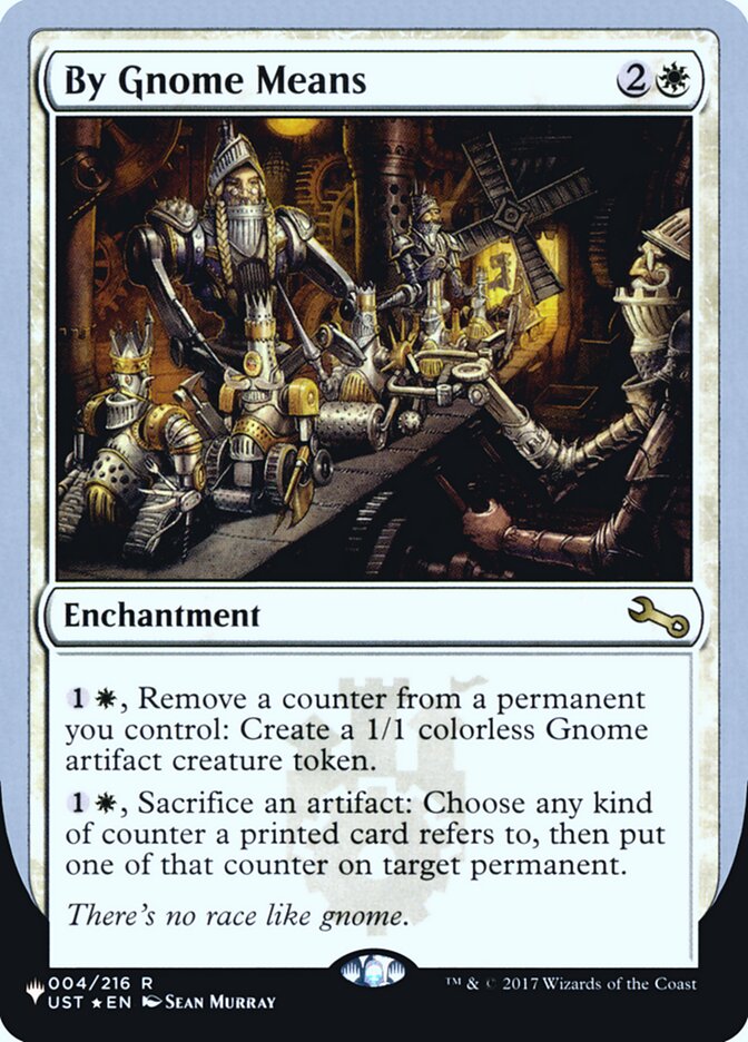 By Gnome Means (Unfinity Foil Edition) [The List] | Game Master's Emporium (The New GME)
