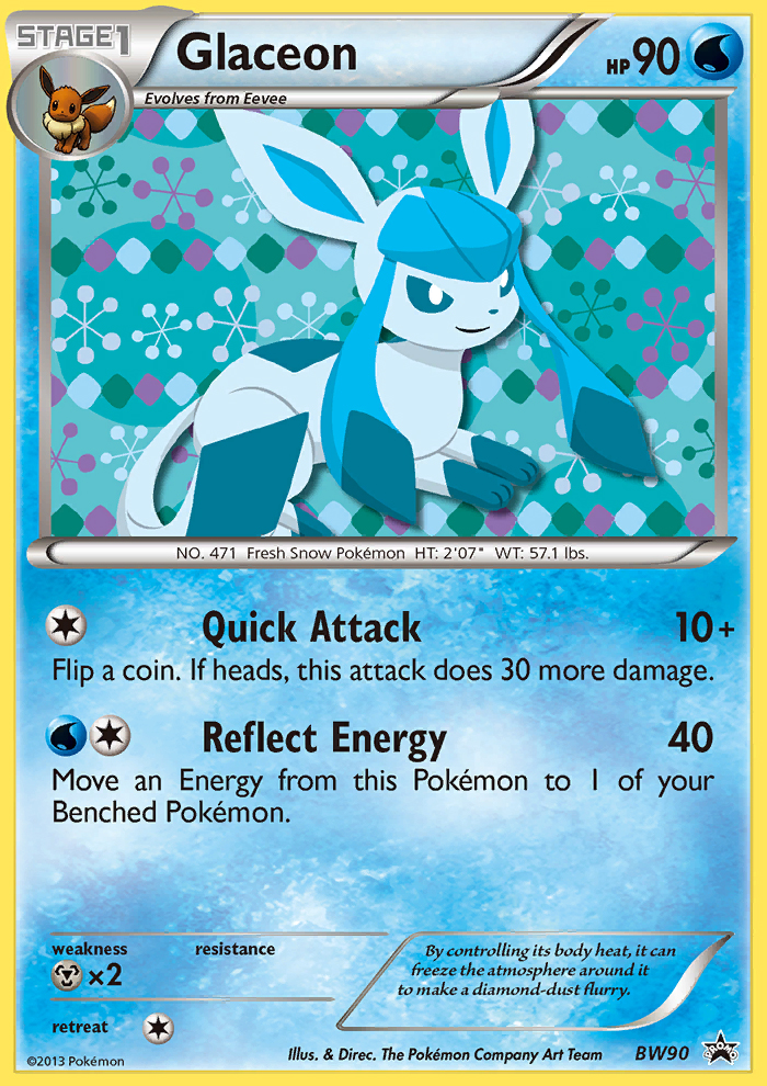 Glaceon (BW90) [Black & White: Black Star Promos] | Game Master's Emporium (The New GME)