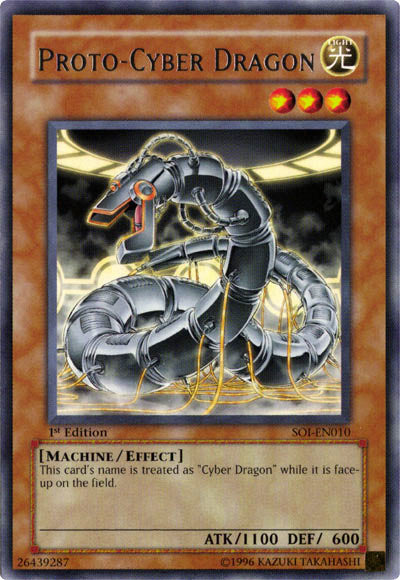 Proto-Cyber Dragon [SOI-EN010] Rare | Game Master's Emporium (The New GME)