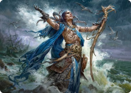 Lier, Disciple of the Drowned Art Card [Innistrad: Midnight Hunt Art Series] | Game Master's Emporium (The New GME)