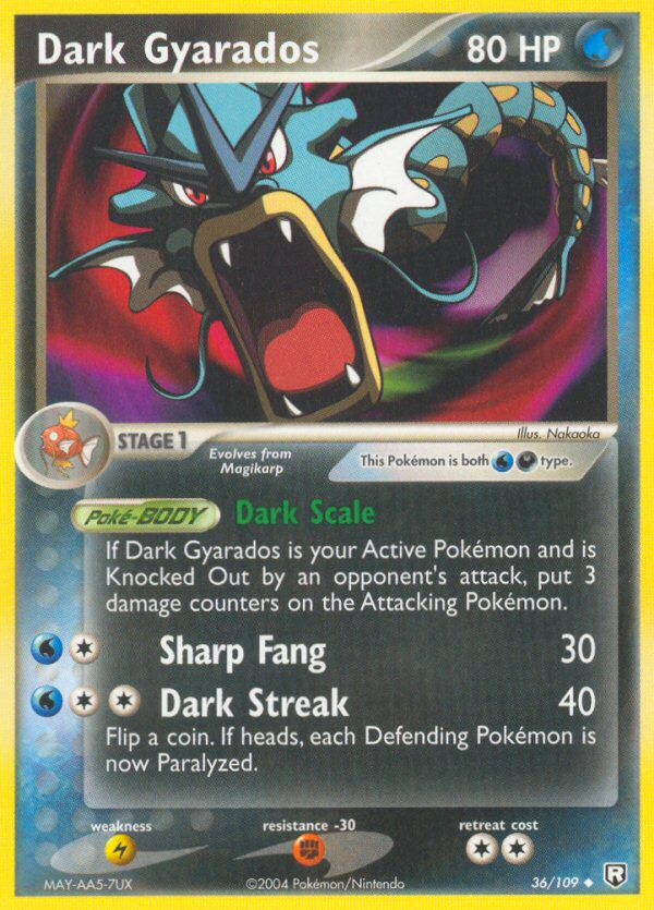 Dark Gyarados (36/109) [EX: Team Rocket Returns] | Game Master's Emporium (The New GME)