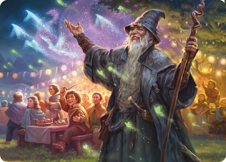 Gandalf, Friend of the Shire Art Card [The Lord of the Rings: Tales of Middle-earth Art Series] | Game Master's Emporium (The New GME)