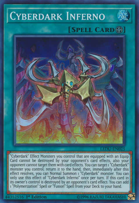 Cyberdark Inferno [LEDU-EN025] Super Rare | Game Master's Emporium (The New GME)