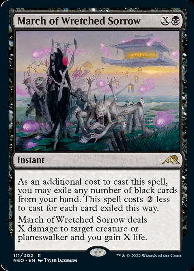March of Wretched Sorrow [Kamigawa: Neon Dynasty] | Game Master's Emporium (The New GME)
