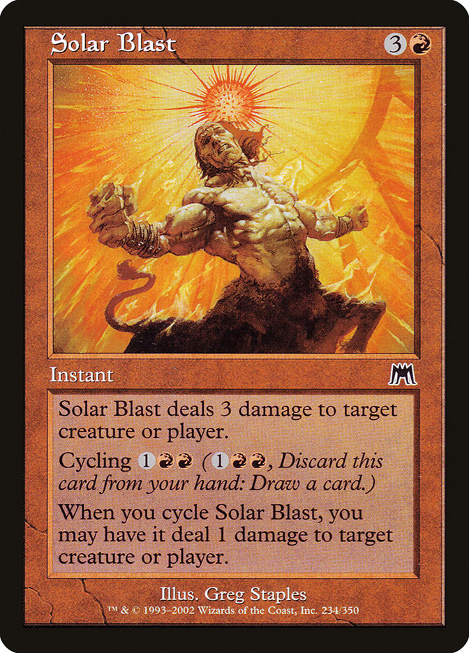 Solar Blast [Onslaught] | Game Master's Emporium (The New GME)
